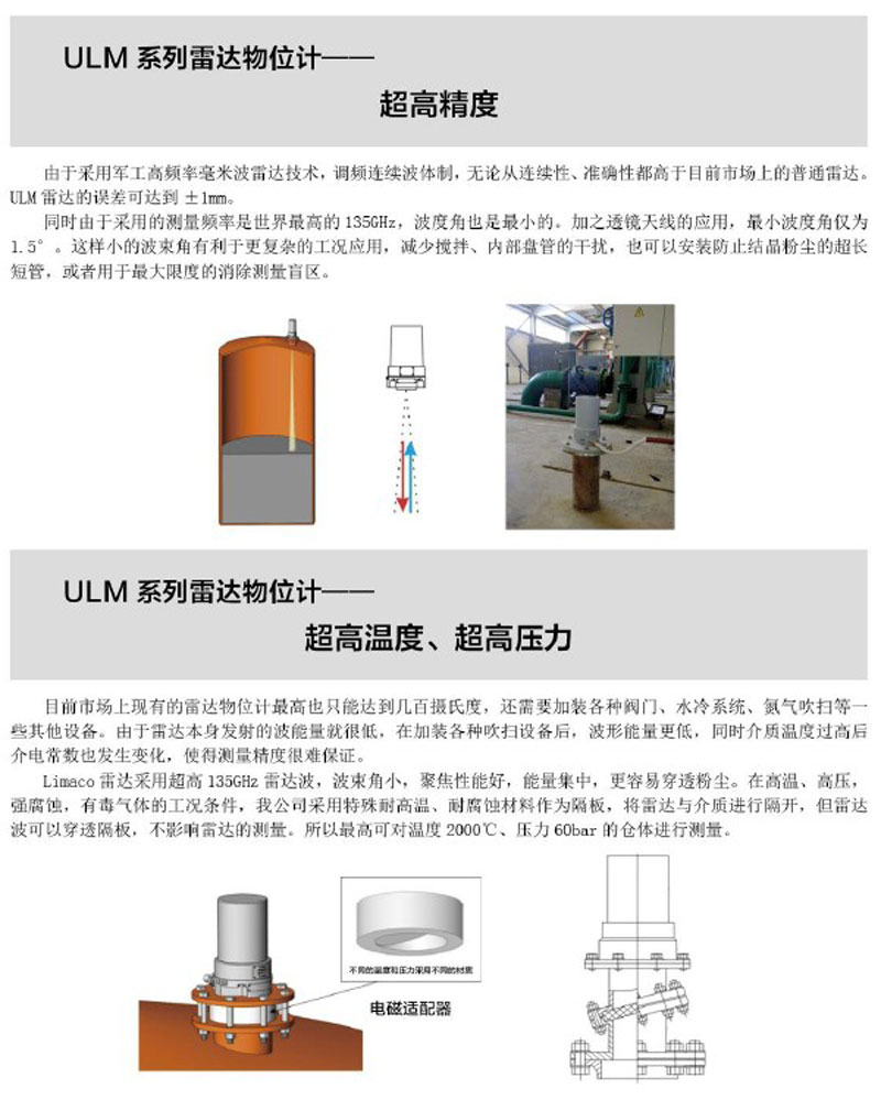 利马克高频雷达物位计ULM-31A1(图10)
