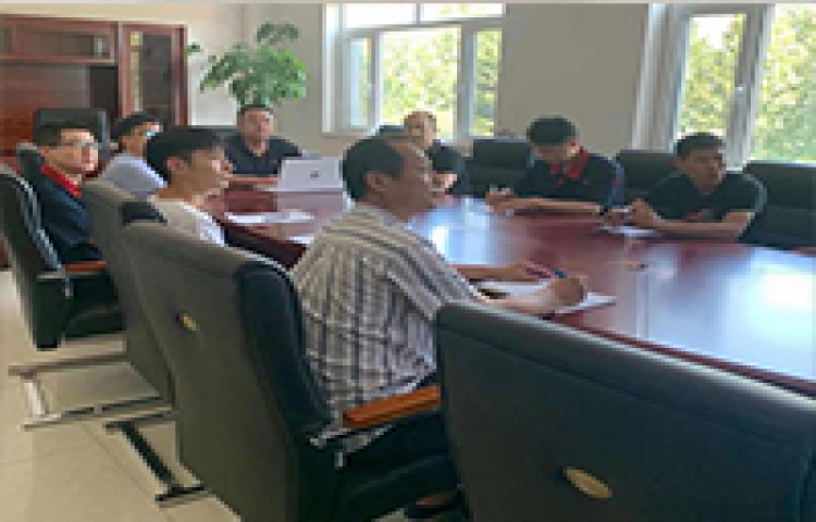 2020年8月28日北京金德公司组织开展了新员工培训